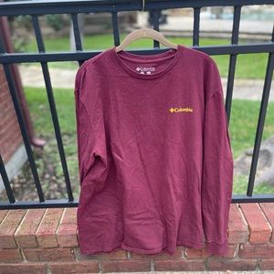 Graphic Columbia Long Sleeve Tee